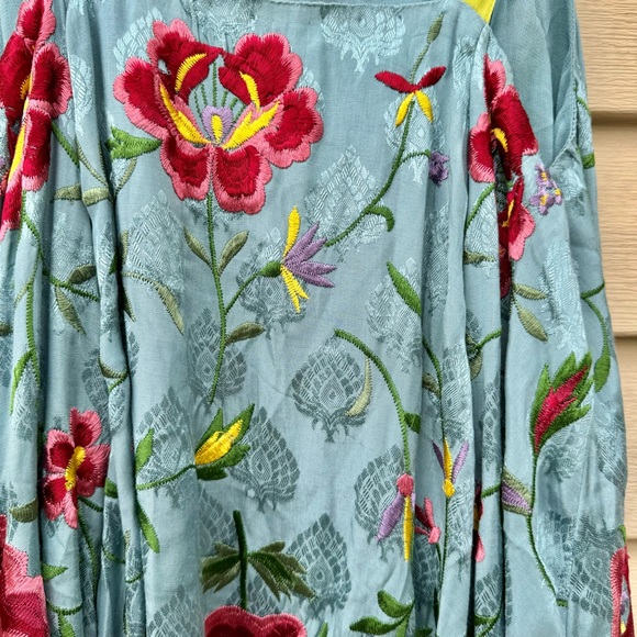 Free People Blue Floral Maxi Dress - Picture 7 of 13